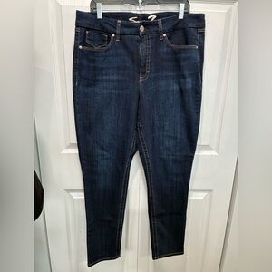 Seven7 Women's Deep Indigo Skinny Jeans